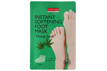 Purederm Instant Softening Foot Mask  "Hemp Seed"  Гідрогелеві маски Purederm Instant Softening Foot Mask  "Hemp Seed"  Гідрогелеві маски