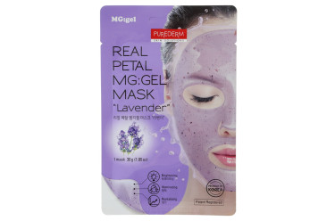 Purederm Real Petal MG:gel Mack "LAVENDER" Гідрогелеві маски
