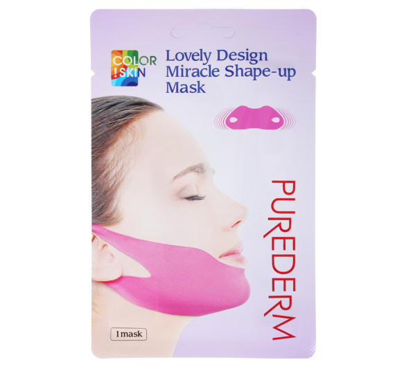 Purederm Lovely Design Miracle Shape-up V-line Mask Корейські маски Purederm Lovely Design Miracle Shape-up V-line Mask Корейські маски